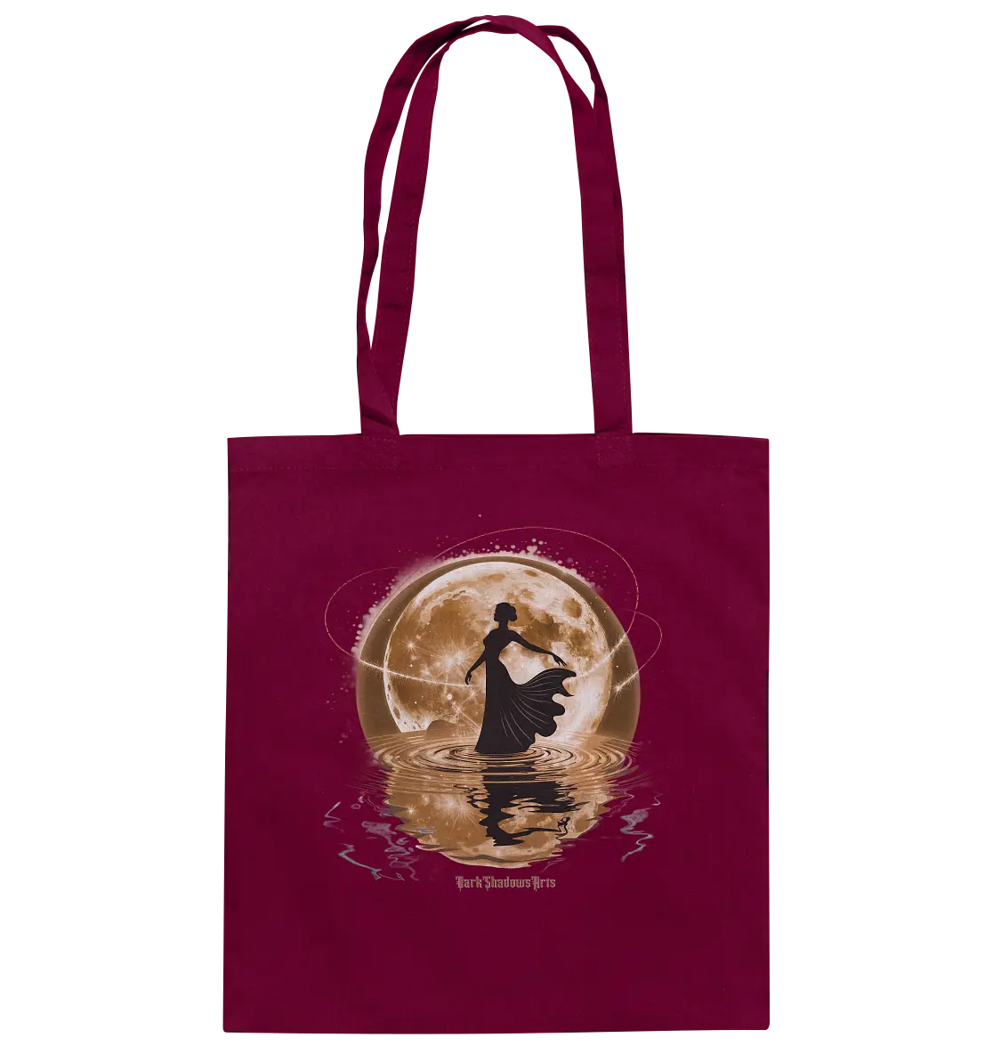 Lunar Elegance The Dancer's Glow Kopie - Baumwolltasche Bright Lights Arts