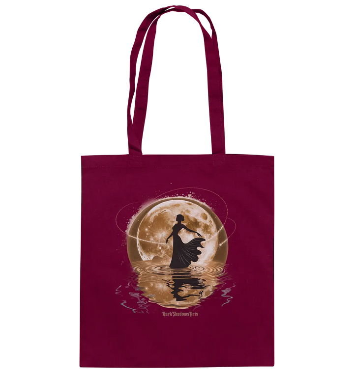 Lunar Elegance The Dancer's Glow Kopie - Baumwolltasche Bright Lights Arts