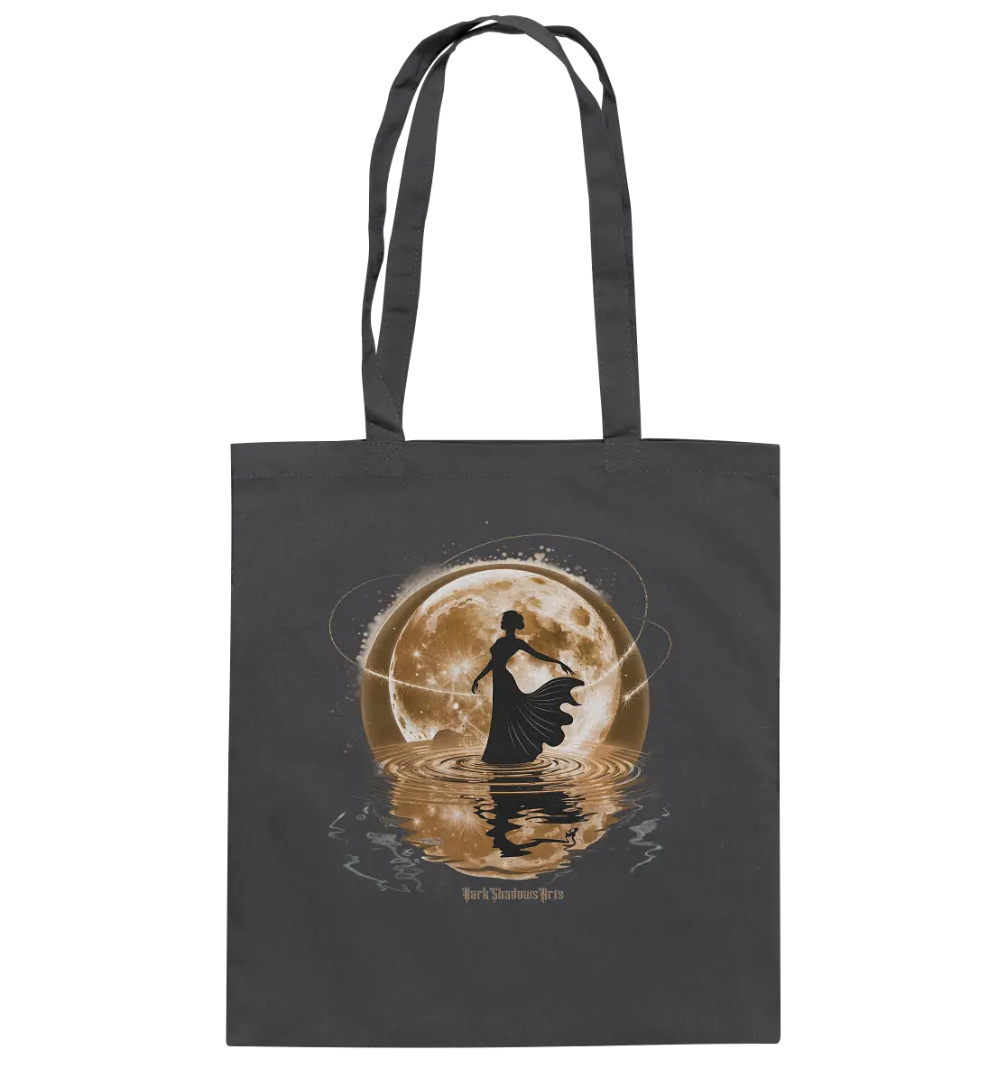 Lunar Elegance The Dancer's Glow Kopie - Baumwolltasche Bright Lights Arts