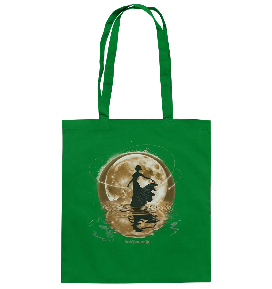 Lunar Elegance The Dancer's Glow Kopie - Baumwolltasche Bright Lights Arts