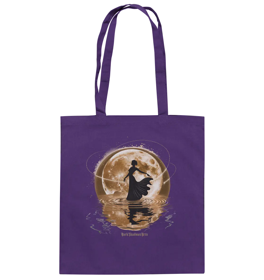 Lunar Elegance The Dancer's Glow Kopie - Baumwolltasche Bright Lights Arts