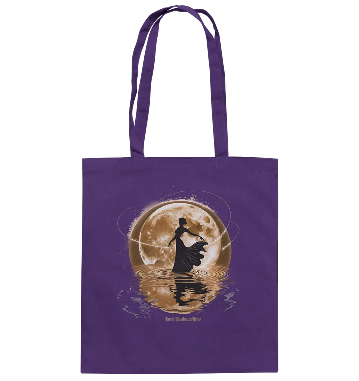 Lunar Elegance The Dancer's Glow Kopie - Baumwolltasche Bright Lights Arts