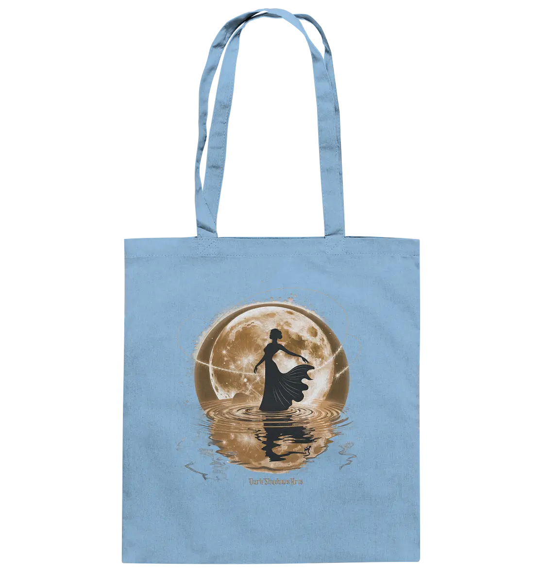 Lunar Elegance The Dancer's Glow Kopie - Baumwolltasche Bright Lights Arts