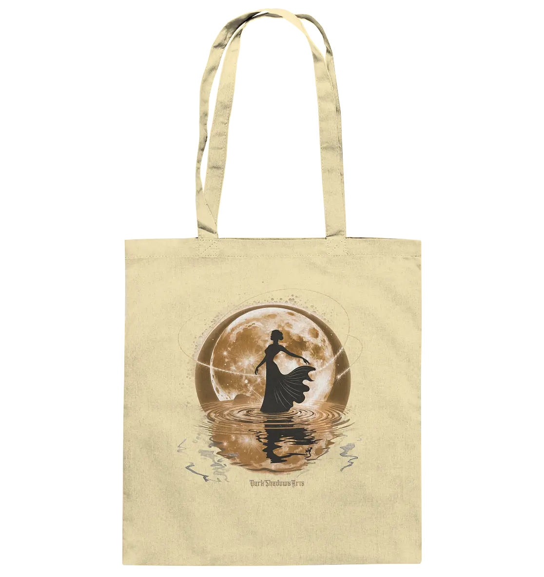 Lunar Elegance The Dancer's Glow Kopie - Baumwolltasche Bright Lights Arts