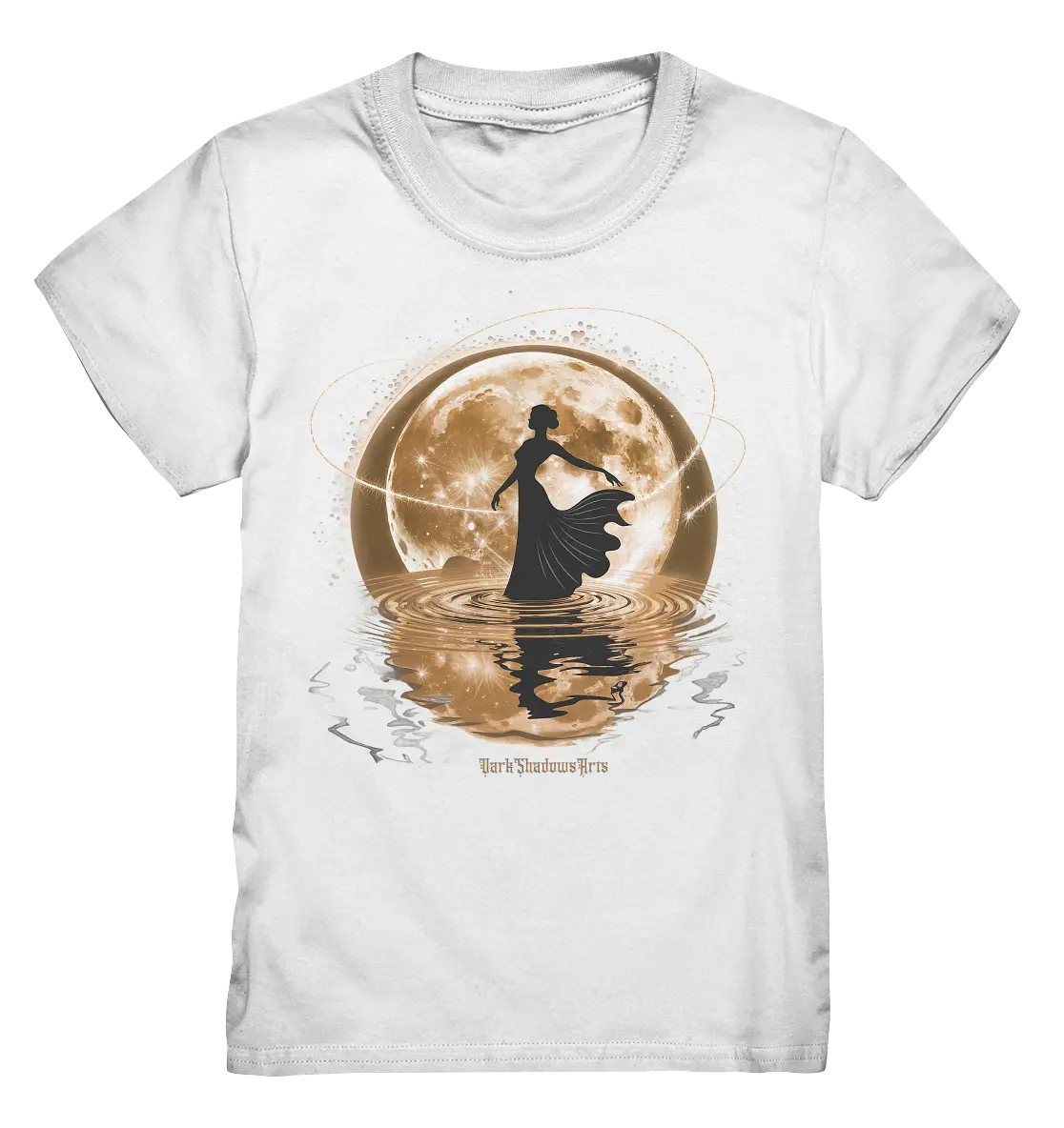 Lunar Elegance The Dancer's Glow Kopie - Kids Premium Shirt Bright Lights Arts