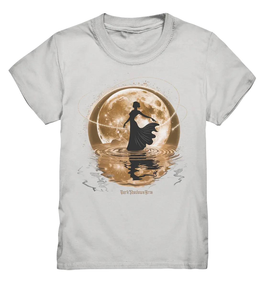 Lunar Elegance The Dancer's Glow Kopie - Kids Premium Shirt Bright Lights Arts