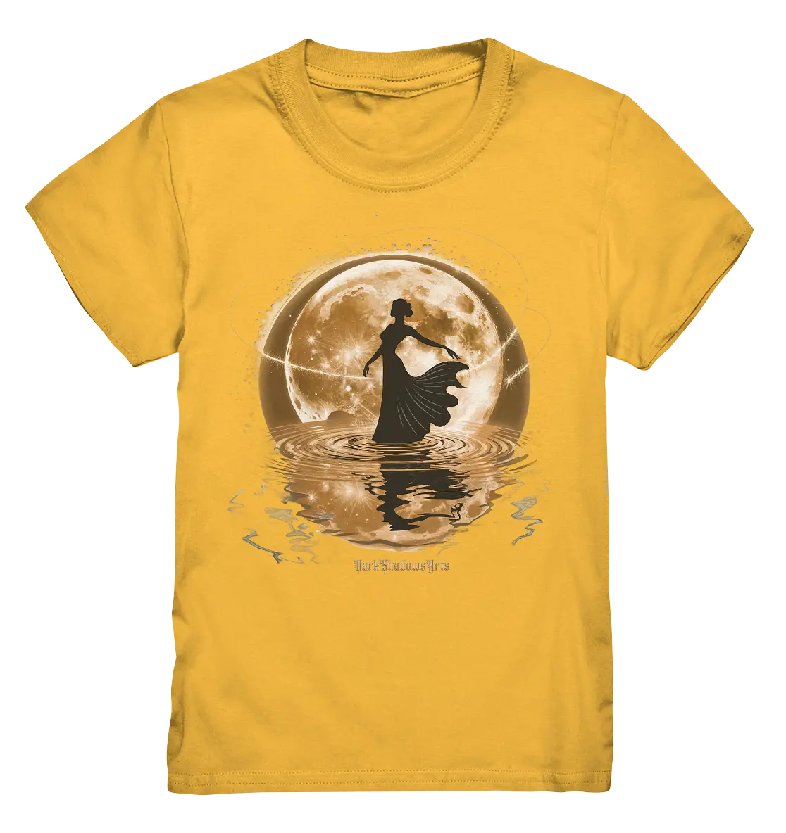 Lunar Elegance The Dancer's Glow Kopie - Kids Premium Shirt Bright Lights Arts