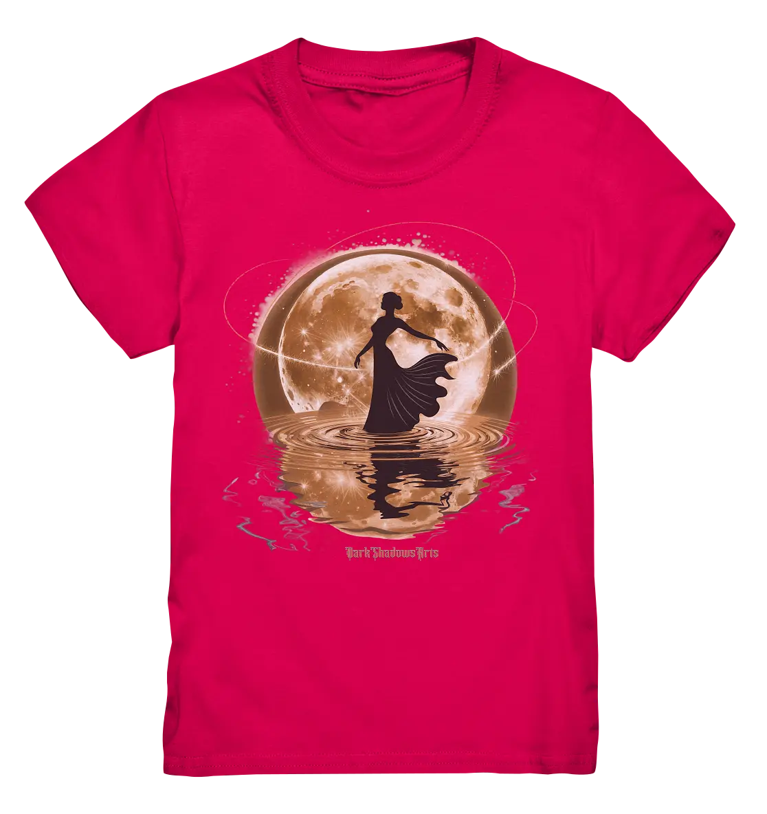 Lunar Elegance The Dancer's Glow Kopie - Kids Premium Shirt Bright Lights Arts