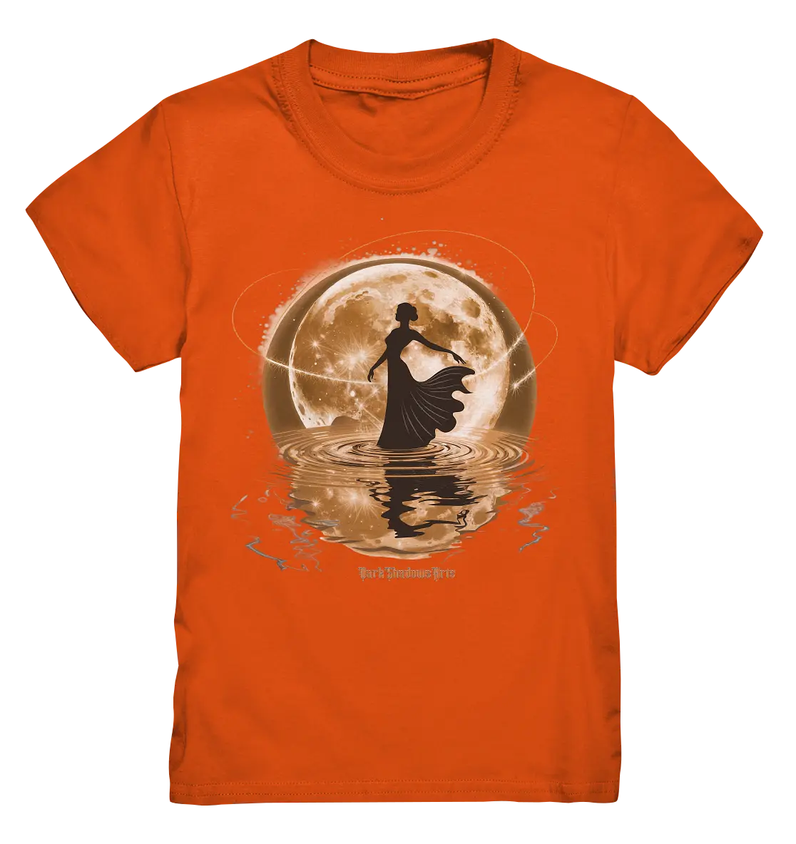 Lunar Elegance The Dancer's Glow Kopie - Kids Premium Shirt Bright Lights Arts