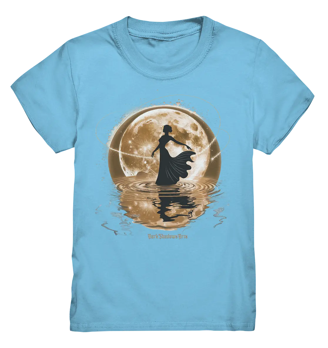 Lunar Elegance The Dancer's Glow Kopie - Kids Premium Shirt Bright Lights Arts