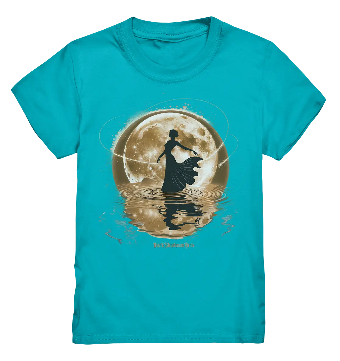 Lunar Elegance The Dancer's Glow Kopie - Kids Premium Shirt Bright Lights Arts