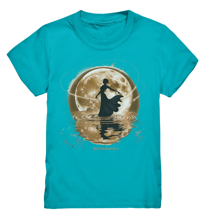 Lunar Elegance The Dancer's Glow Kopie - Kids Premium Shirt Bright Lights Arts