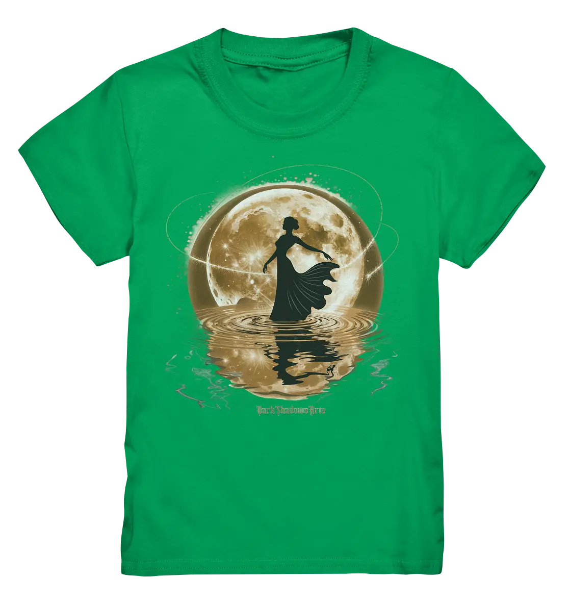 Lunar Elegance The Dancer's Glow Kopie - Kids Premium Shirt Bright Lights Arts