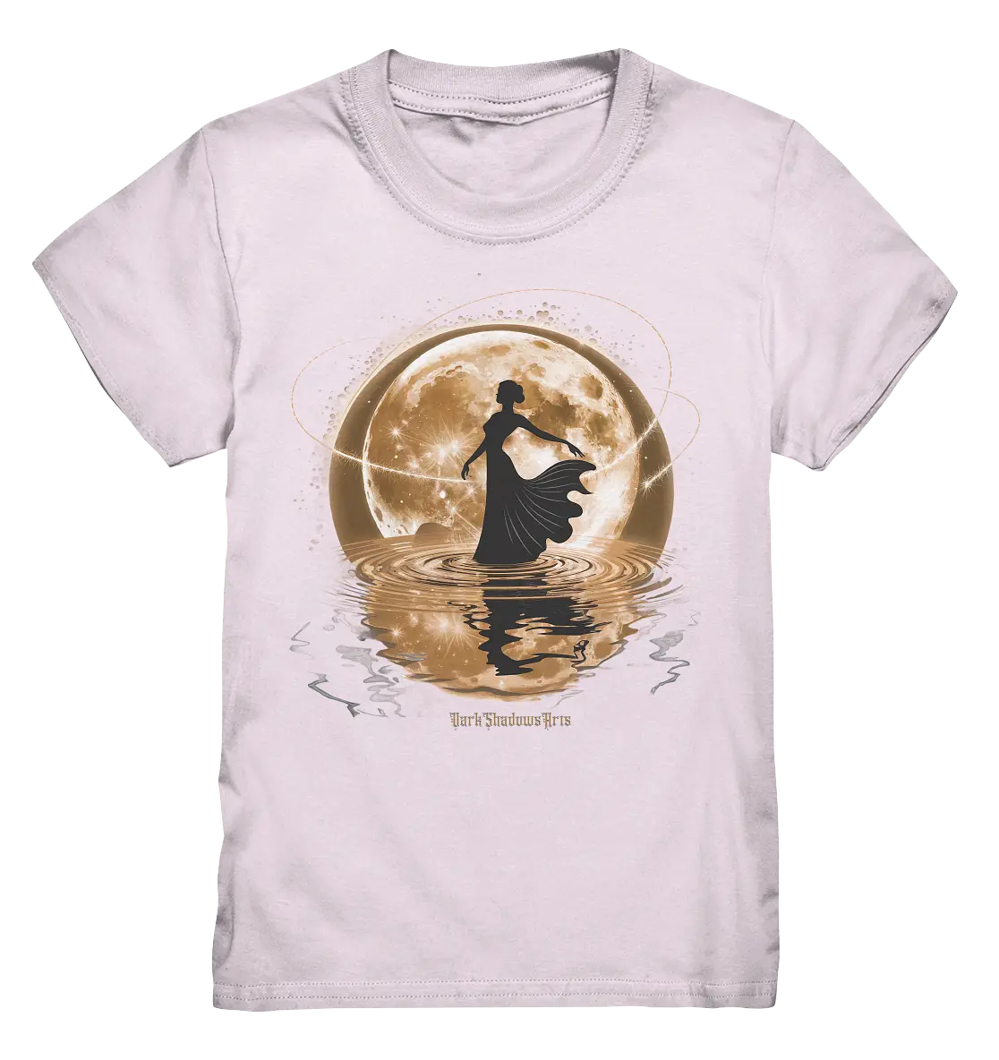 Lunar Elegance The Dancer's Glow Kopie - Kids Premium Shirt Bright Lights Arts