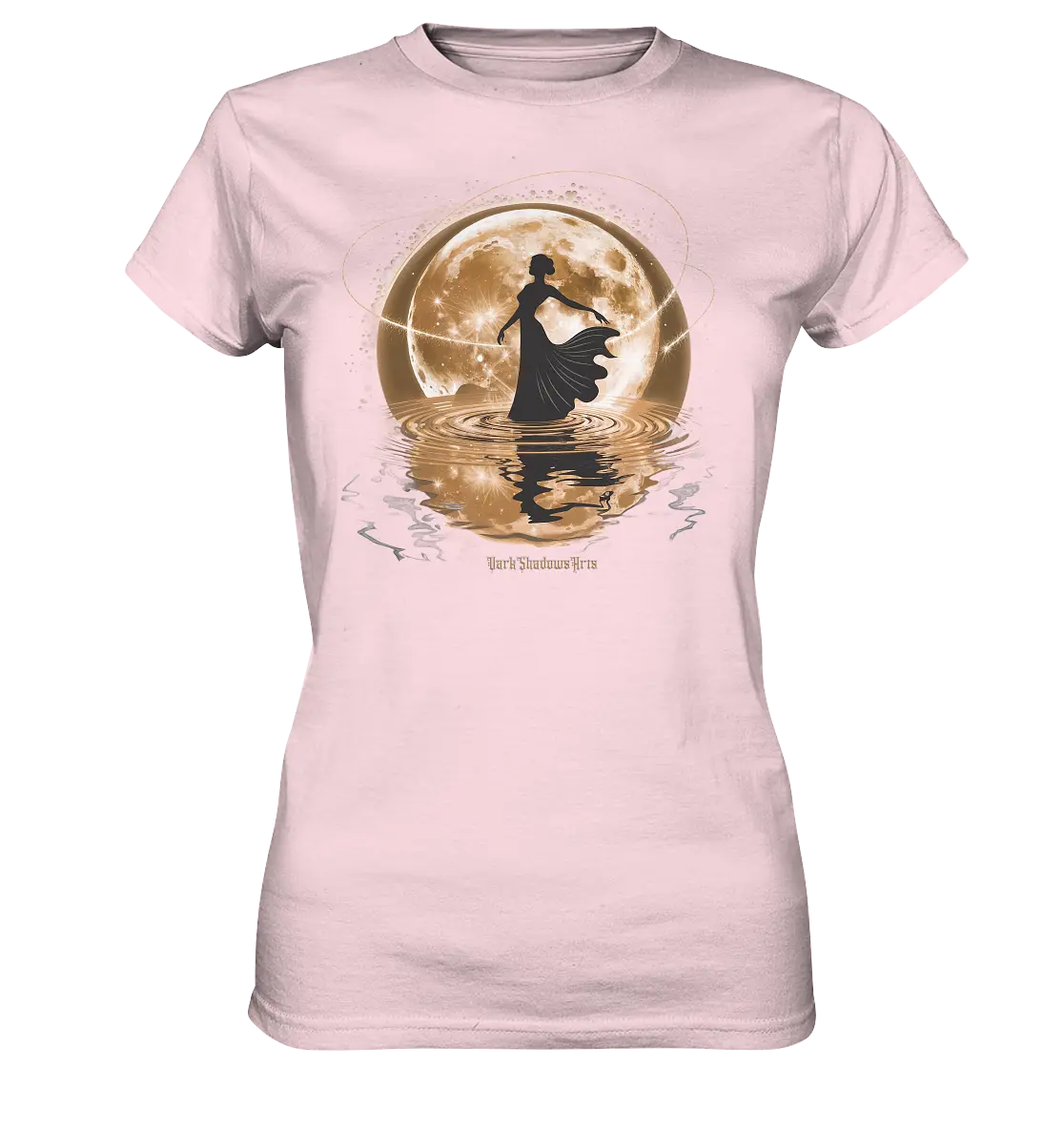 Lunar Elegance The Dancer's Glow Kopie - Ladies Premium Shirt Bright Lights Arts