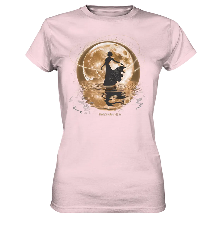 Lunar Elegance The Dancer's Glow Kopie - Ladies Premium Shirt Bright Lights Arts