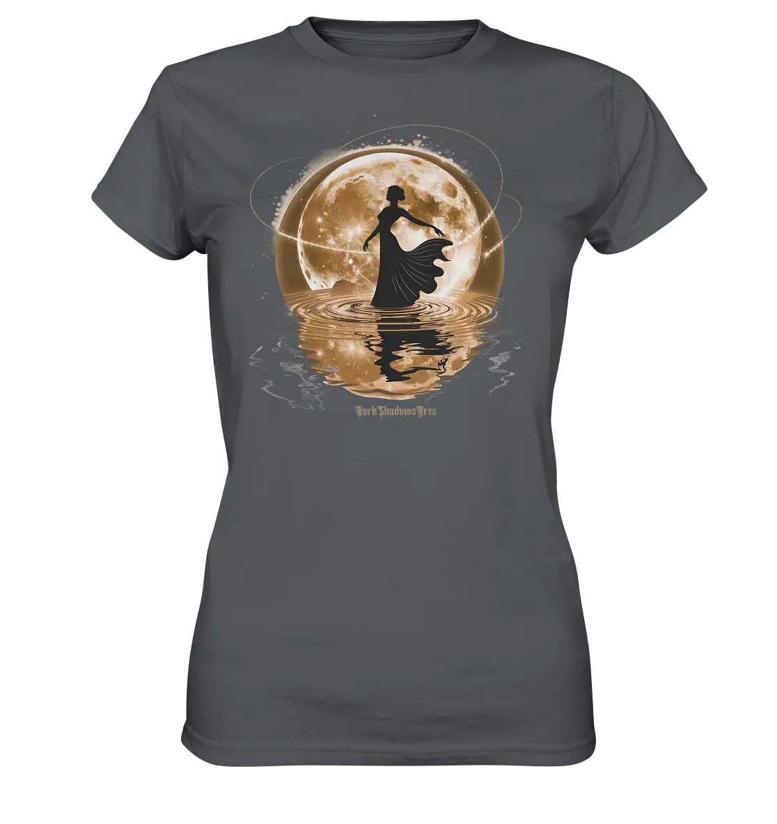 Lunar Elegance The Dancer's Glow Kopie - Ladies Premium Shirt Bright Lights Arts