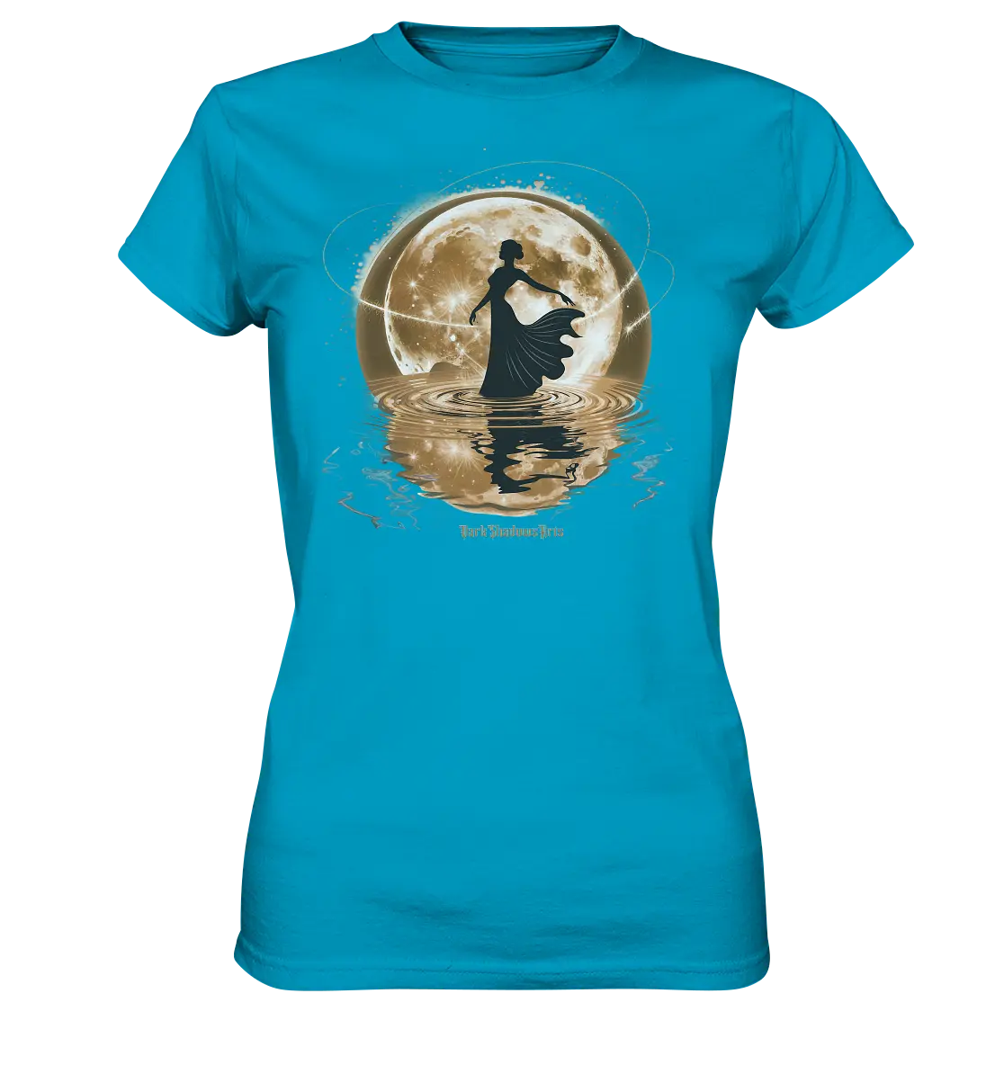 Lunar Elegance The Dancer's Glow Kopie - Ladies Premium Shirt Bright Lights Arts