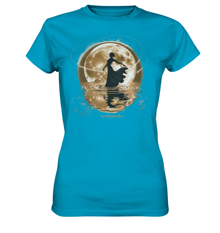 Lunar Elegance The Dancer's Glow Kopie - Ladies Premium Shirt Bright Lights Arts