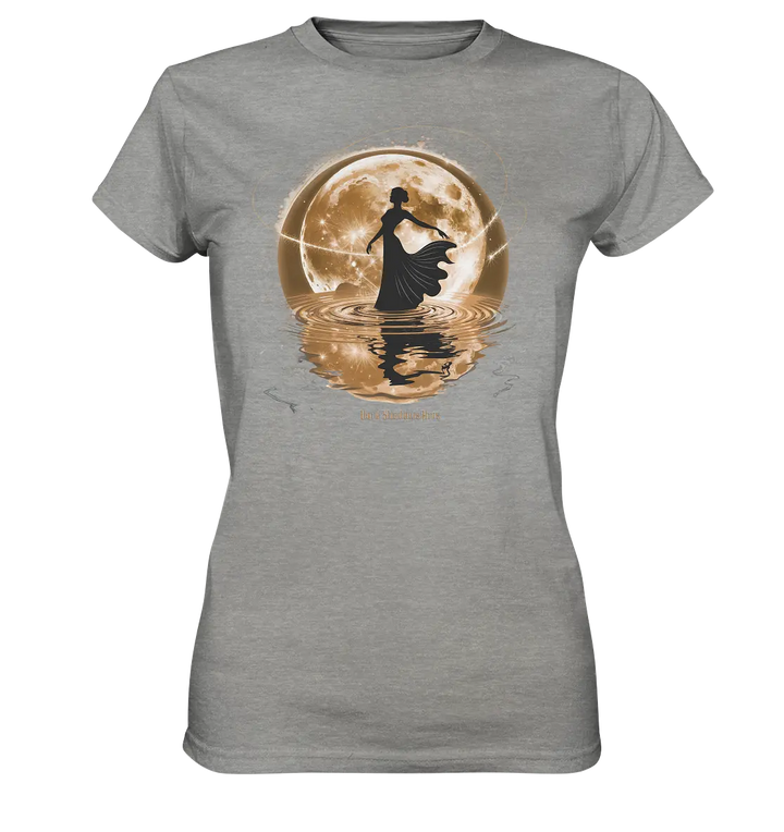 Lunar Elegance The Dancer's Glow Kopie - Ladies Premium Shirt Bright Lights Arts