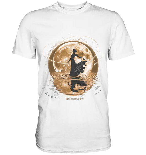 Lunar Elegance The Dancer's Glow Kopie - Premium Shirt Bright Lights Arts