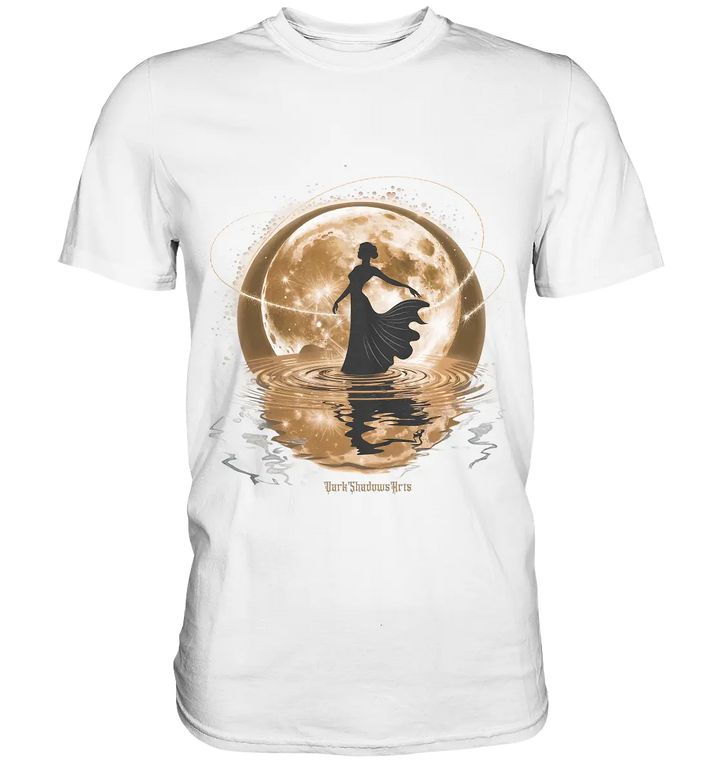 Lunar Elegance The Dancer's Glow Kopie - Premium Shirt Bright Lights Arts