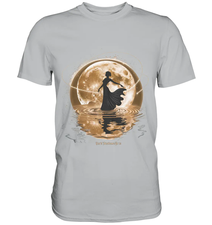 Lunar Elegance The Dancer's Glow Kopie - Premium Shirt Bright Lights Arts