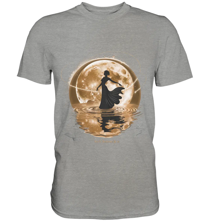 Lunar Elegance The Dancer's Glow Kopie - Premium Shirt Bright Lights Arts