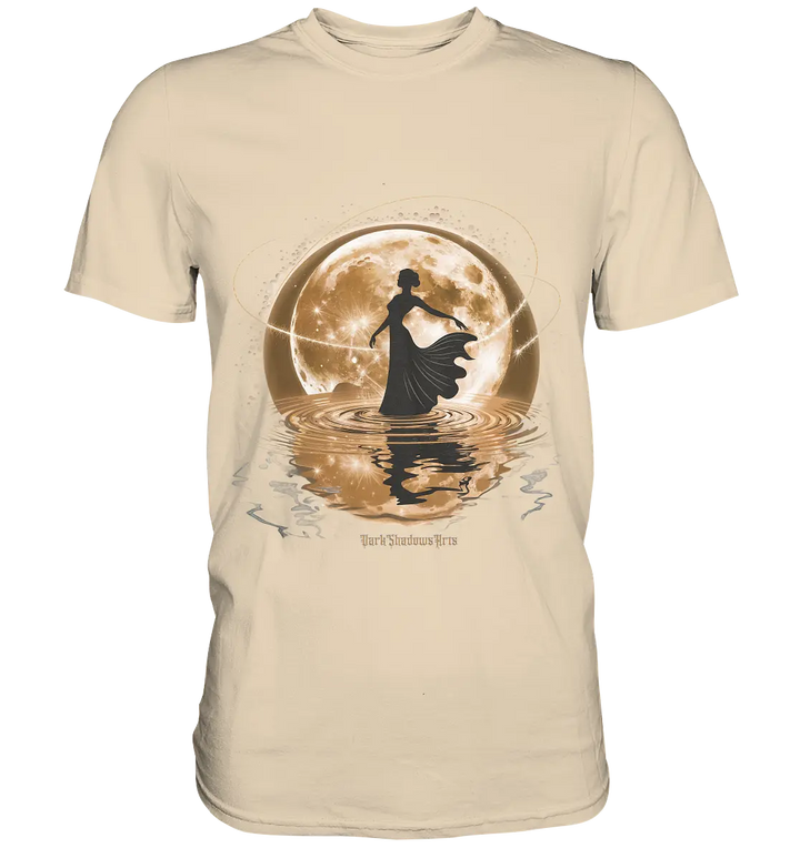 Lunar Elegance The Dancer's Glow Kopie - Premium Shirt Bright Lights Arts
