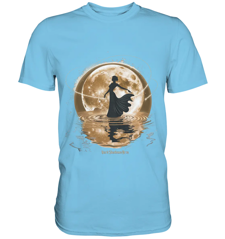 Lunar Elegance The Dancer's Glow Kopie - Premium Shirt Bright Lights Arts