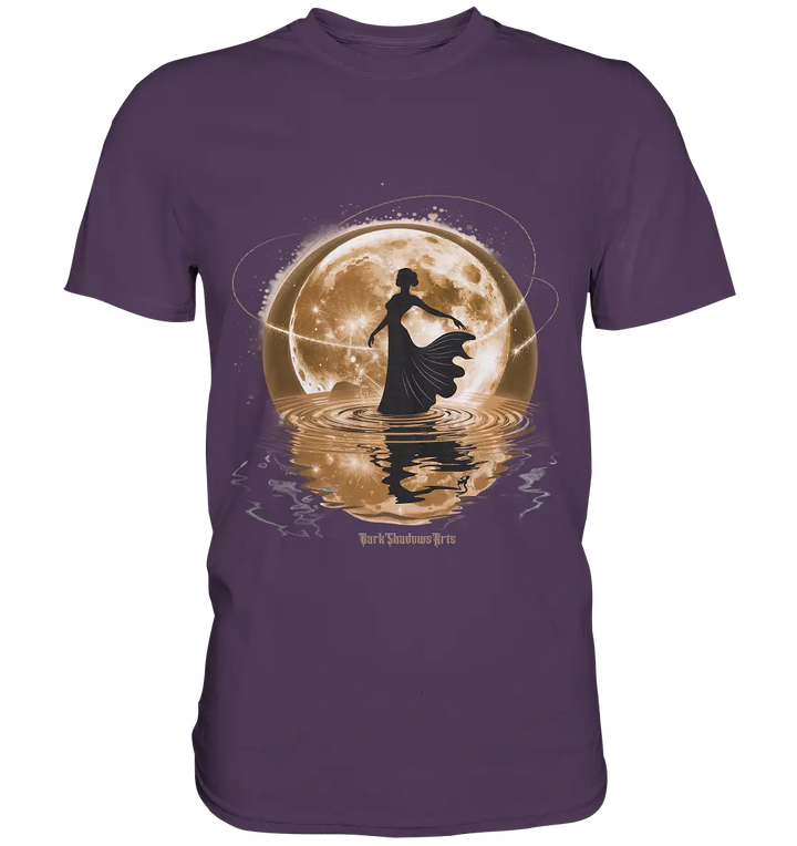 Lunar Elegance The Dancer's Glow Kopie - Premium Shirt Bright Lights Arts
