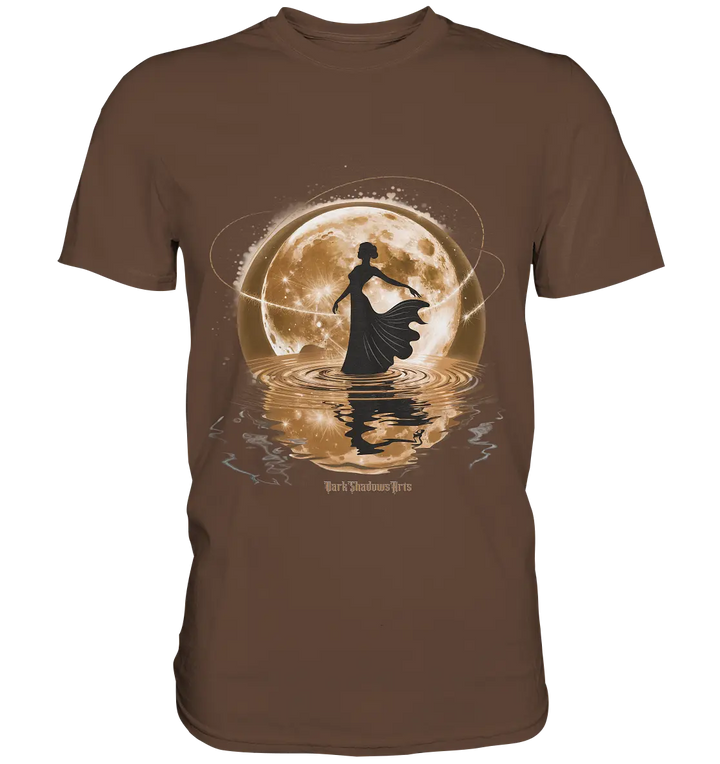 Lunar Elegance The Dancer's Glow Kopie - Premium Shirt Bright Lights Arts