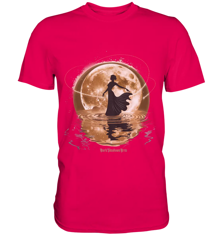 Lunar Elegance The Dancer's Glow Kopie - Premium Shirt Bright Lights Arts