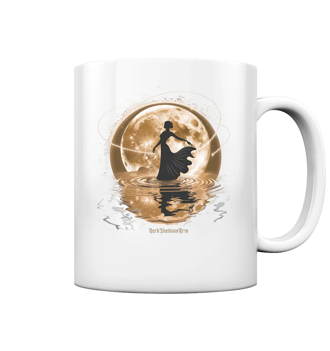 Lunar Elegance The Dancer's Glow Kopie - Tasse glossy Bright Lights Arts