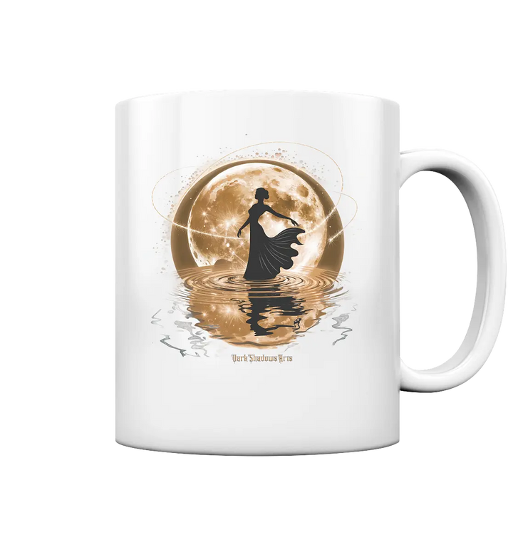 Lunar Elegance The Dancer's Glow Kopie - Tasse glossy Bright Lights Arts