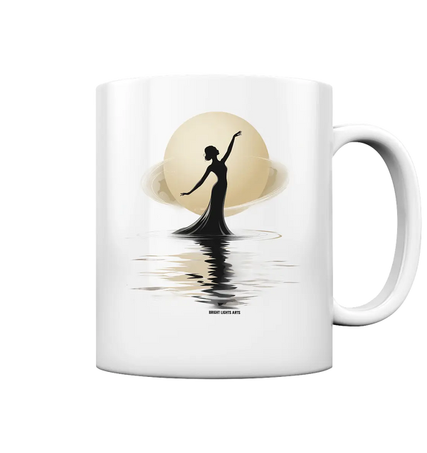Lunar Elegance The Dancer's Glow - Tasse glossy Bright Lights Arts