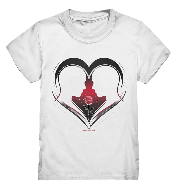 Männerliebe: Zarte Verbundenheit in Schwarz - Kids Premium Shirt Bright Lights Arts
