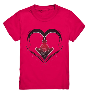 Männerliebe: Zarte Verbundenheit in Schwarz - Kids Premium Shirt Bright Lights Arts