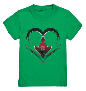 Männerliebe: Zarte Verbundenheit in Schwarz - Kids Premium Shirt Bright Lights Arts