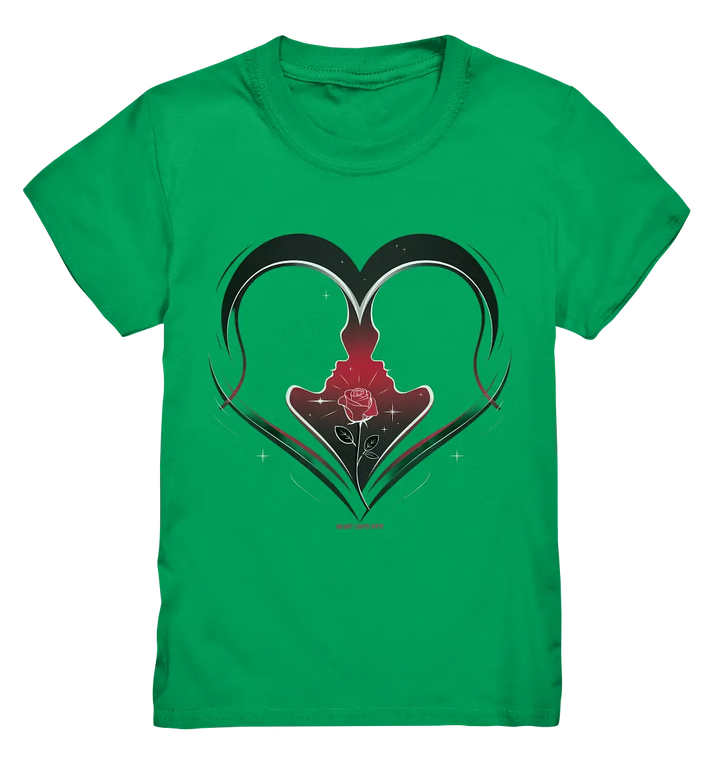 Männerliebe: Zarte Verbundenheit in Schwarz - Kids Premium Shirt Bright Lights Arts