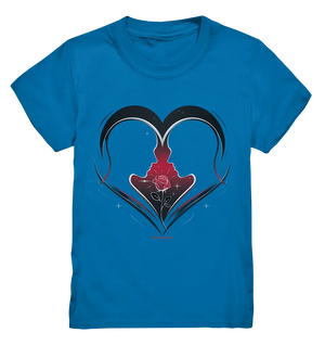 Männerliebe: Zarte Verbundenheit in Schwarz - Kids Premium Shirt Bright Lights Arts