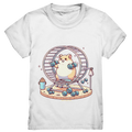 Meerschweinchen im Fitness-Laufrad - Kids Premium Shirt Bright Lights Arts