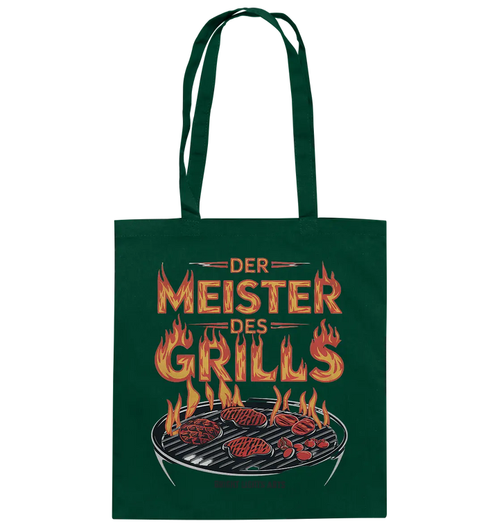 Meister des Grills – Flammendes Grillrost - Baumwolltasche Bright Lights Arts