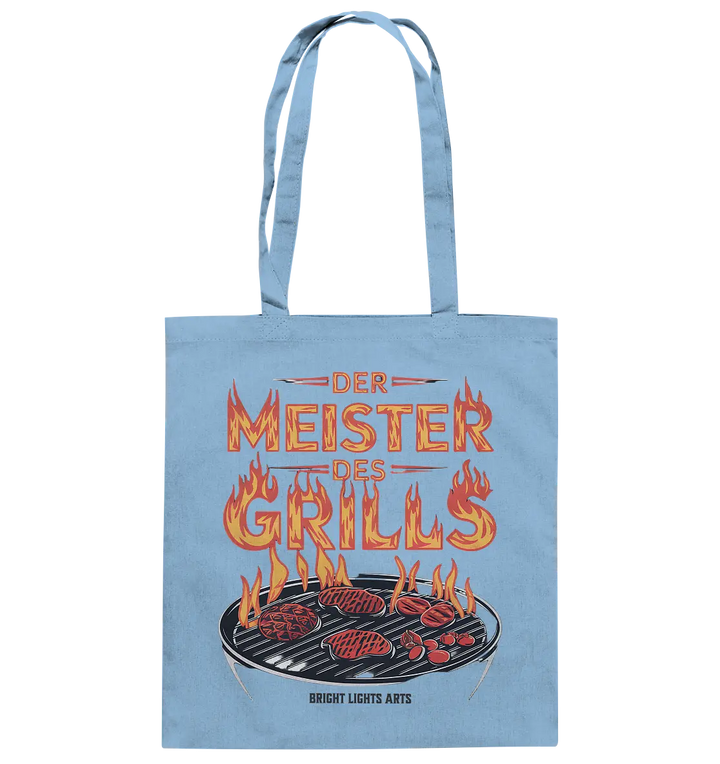 Meister des Grills – Flammendes Grillrost - Baumwolltasche Bright Lights Arts