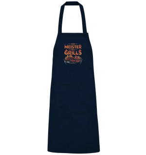 Meister des Grills – Flammendes Grillrost - Organic Grillschürze Bright Lights Arts