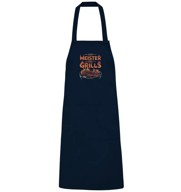 Meister des Grills – Flammendes Grillrost - Organic Grillschürze Bright Lights Arts