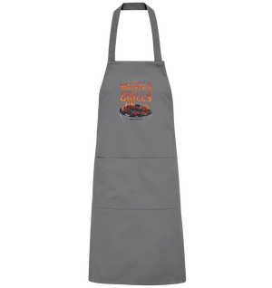 Meister des Grills – Flammendes Grillrost - Organic Grillschürze Bright Lights Arts