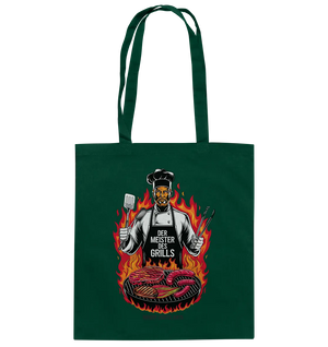 Meister des Grills – Koch im Flammenmeer - Baumwolltasche Bright Lights Arts