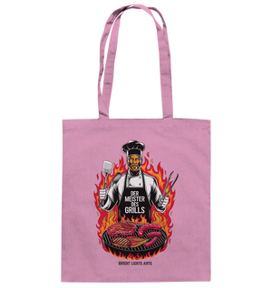 Meister des Grills – Koch im Flammenmeer - Baumwolltasche Bright Lights Arts