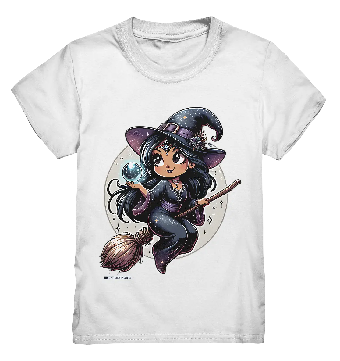 Mystische Hexenkraft – Magische Nacht voller Geheimnisse - Kids Premium Shirt Bright Lights Arts